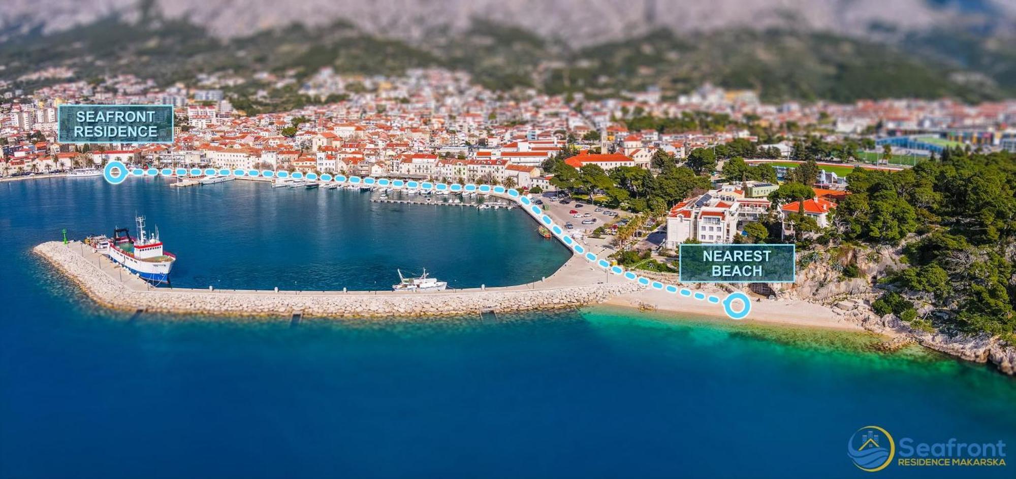 Seafront Residence Макарська Екстер'єр фото